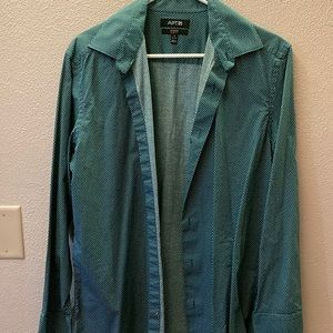 Men’s Dress Polka Dot Button Down